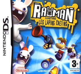 couverture jeu vidéo Rayman contre les Lapins Crétins