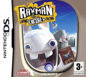 couverture jeu vidéo Rayman contre les Lapins ENCORE plus Crétins