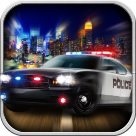 couverture jeu vidéo `Real Police Crime Chase: Fast Speed Asphalt Road Car Auto Racing