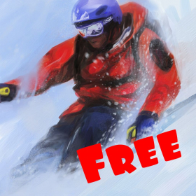 couverture jeu vidéo Real Skiing Free