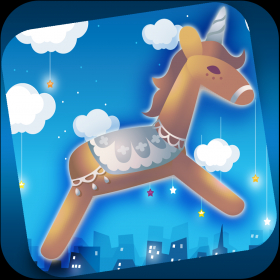 couverture jeu vidéo Real Unicorn Race Game Free