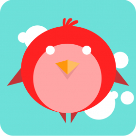 couverture jeu vidéo Red Bird Bouncing Dash