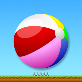 couverture jeu vidéo Red Blue Bouncing Ball Spikes Free