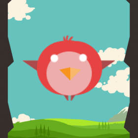 couverture jeu vidéo Red Bouncing Bird Pro