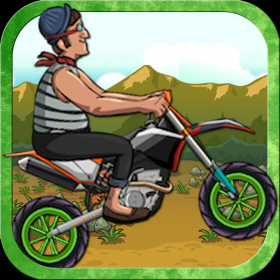 couverture jeu vidéo Redneck recyclage : Un chasseurs Alien Hillbilly gratuitement Offroad Dirt Bike Desert jeu de course
