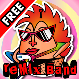 couverture jeu vidéo reMix Band Free- Egg Republic