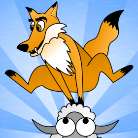 couverture jeu vidéo Renard vs moutons HD