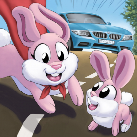 couverture jeu vidéo Rescue Rabbit Rush