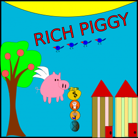 couverture jeu vidéo Rich Piggy