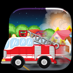 couverture jeux-video Rio, le camion de pompiers rouge - Fire Truck Rescue Pro