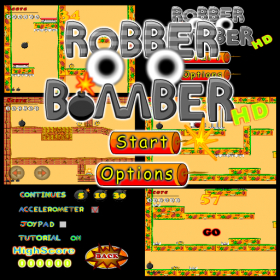 couverture jeu vidéo Robber Bomber HD