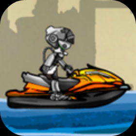 couverture jeu vidéo ROBO JET