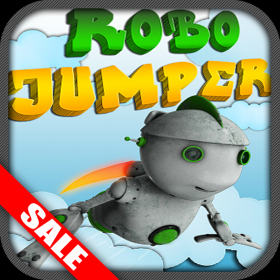 couverture jeu vidéo Robo Jumper Robot Jumping Tilt Game