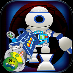 couverture jeu vidéo Robot Défenseur à Canon FREE - Une Épique Guerre Spatiale d'Extra-terrestres Envahisseurs