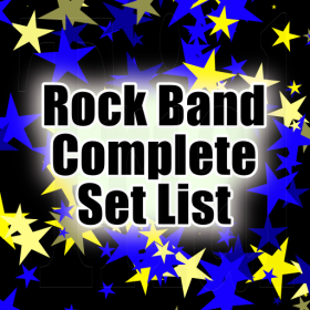 couverture jeu vidéo Rock Band Song List