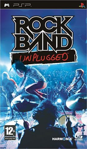 couverture jeu vidéo Rock Band Unplugged