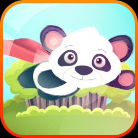 couverture jeu vidéo Rocket Super Panda - Free Game