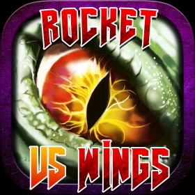 couverture jeu vidéo ROCKET VS. WINGS  - The Battle of Armagon
