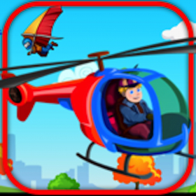 couverture jeu vidéo rogers monter - voyage en hélicoptère à travers les montagnes