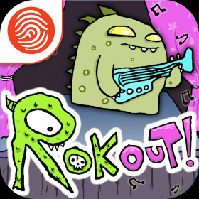 couverture jeu vidéo RokLienz: Rok Out Concert! - Make your own music video! - A Fingerprint Network App