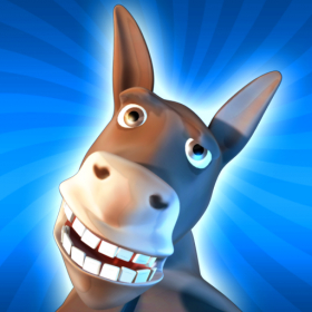 couverture jeu vidéo Rootin Tootin Donkeys