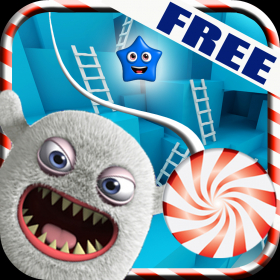 couverture jeux-video Rope Candy Monster - cut the line to drop candy for the monster