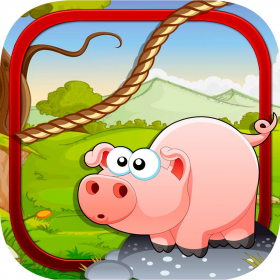 couverture jeu vidéo Rope The Piggies At The Farm Free