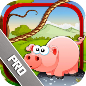 couverture jeu vidéo Rope The Piggies At The Farm Pro