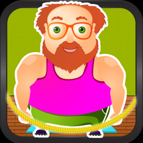 couverture jeu vidéo Rope To Fit - Make Them Fat Guys Jump And Cut Weight