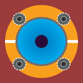 couverture jeu vidéo Rotating Duel - A 2 Player Multiplayer Game