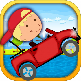 couverture jeu vidéo Rouge Voiture Rapide - Sauteur Une Vitesse Jeu Pour Garçons Pour Course Votre Façon En La Haut