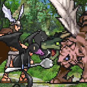 couverture jeu vidéo ちょこっとRPG4「魔の島」