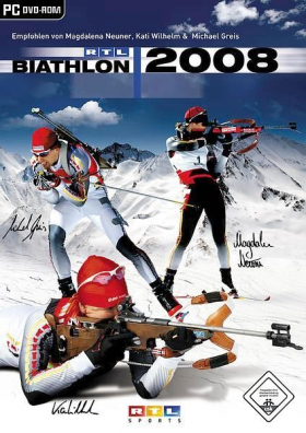 couverture jeu vidéo RTL Biathlon 2008