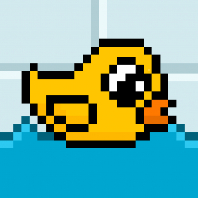 couverture jeu vidéo Rubber Duckie - Flappy Bathtub Adventure