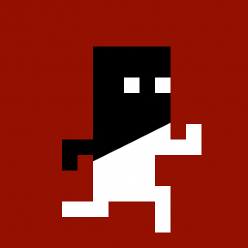 couverture jeu vidéo Run! Black&amp;White