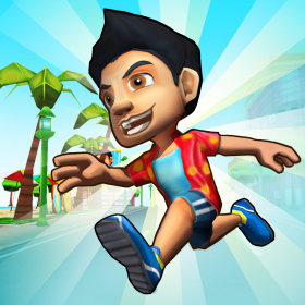 couverture jeu vidéo Run Dash Rush: Paradise Race - Fitbit Enhanced!