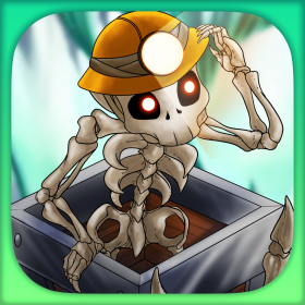couverture jeu vidéo Rush Down – Skeleton on the Rails, Dévalez - Squelette Sur Les Rails