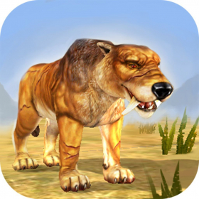couverture jeu vidéo Sabertooth Tiger RPG Simulator