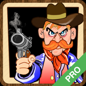 couverture jeu vidéo SaloonShoot Pro - Fast and Addictive western cowboy shooting game