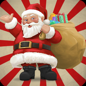 couverture jeu vidéo Santa Claus Run - A race and jump christmas eve adventure