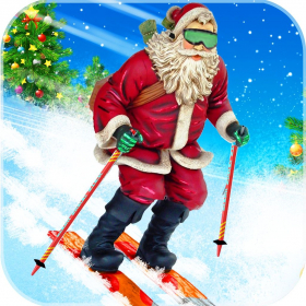 couverture jeu vidéo Santa Claus Ski Racing