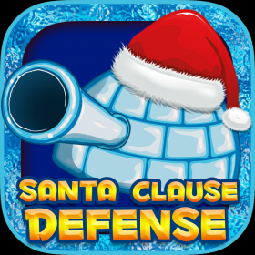 couverture jeu vidéo Santa Clause Defense : Christmas Games with the elf lord of bats