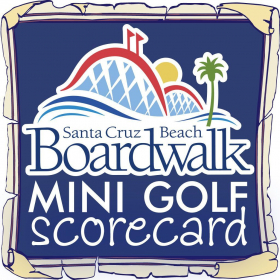 couverture jeu vidéo Santa Cruz Beach Boardwalk Mini Golf Scorecard