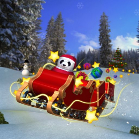 couverture jeu vidéo Santa Panda