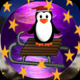 couverture jeu vidéo Santa Penguin - Holiday Christmas Animal Flying Jumping Action Game Free