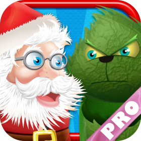 couverture jeu vidéo Santa's Christmas Workshop Rescue PRO: Grinch, Zombie and Witch Village Knockdown Run