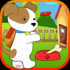 couverture jeu vidéo Saut de Balancier du Mignon Petit Chiot - Lancement en Folie pour Attraper l'Animal