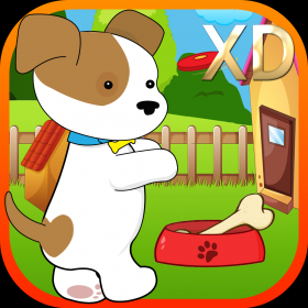 couverture jeu vidéo Saut de Balancier du Mignon Petit Chiot XD - Lancement en Folie pour Attraper l&#039;Animal