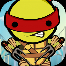 couverture jeu vidéo Saut de Tortue Ninja - Animal avec Propulseurs Combattant de Kung Fu FREE