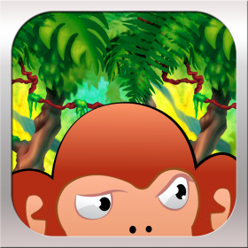 couverture jeux-video Sauvetage de singe Quest - propulser à travers des cerceaux pour sauver la journée